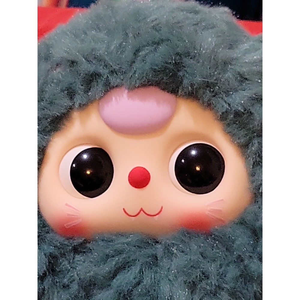 Baby Three Panda Pendant Plush With Box & Card Confirmed Dinosaur Character.